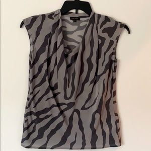 ESCADA printed silk top